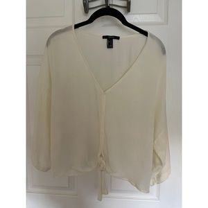 Light Beige Crop Top